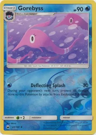 Celestial Storm Gorebyss #43/168 reverse holo